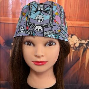 Handmade Nightmare Before Christmas Scrub Cap/ Nurse Hat
